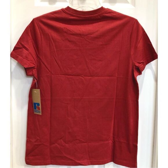 RUSSELL ATHLETIC - NWT-L Sz S Bundle of 4 Women's Short-Sleeve Tees/Muted Colors - Picture 10 of 14